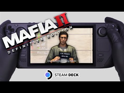 Steam Deck Gameplay | Mafia II: Definitive Edition | Steam OS | 4K 60FPS