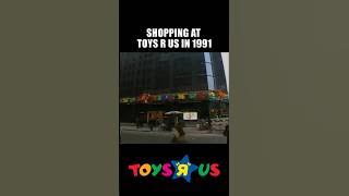 Shopping at Toys R US in 1991 | #toysrus #90s #nostalgia #shorts