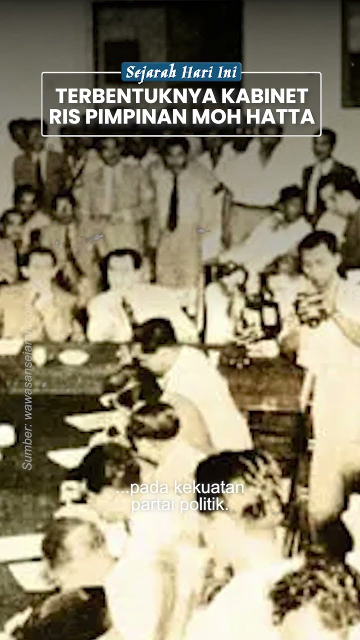 Terbentuknya Kabinet Republik Indonesia Serikat Pimpinan Moh Hatta yang Terapkan Sistem Parlementer