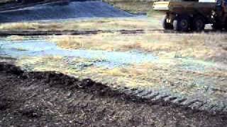 Construction Erosion Inspection Hog Fuel Mulch Prevents Fugitive Dust