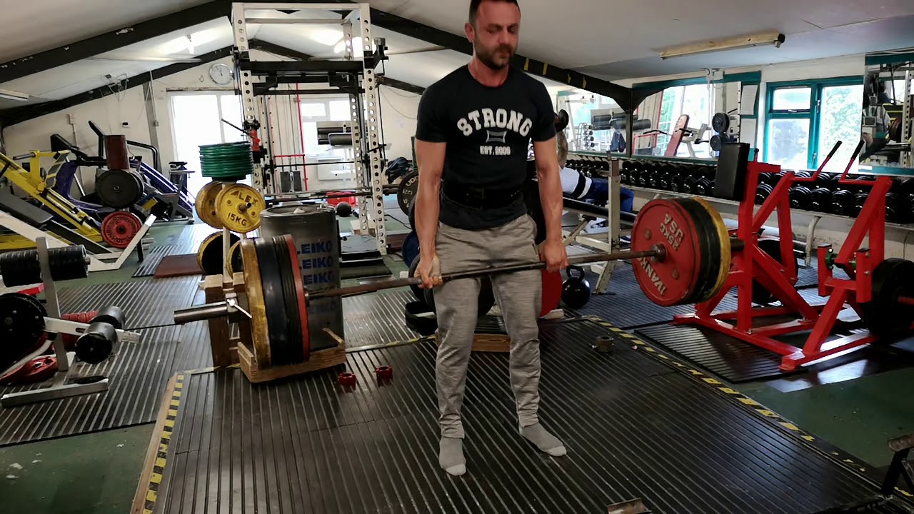 Speed Deadlift 165kg x2 YouTube
