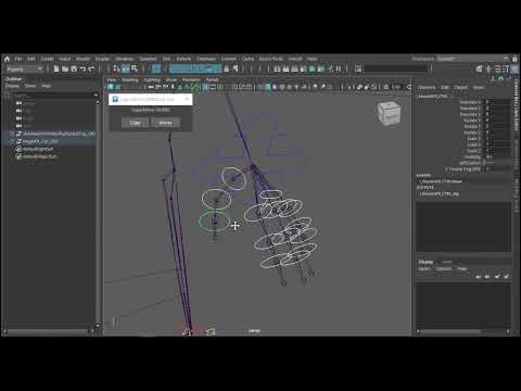 Copy/Mirror CTRL Shapes Tool for Rigging in Maya using Python and MEL.