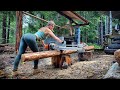 ESCAPE TO THE WILDERNESS: BRICK & COB PIZZA OVEN, Day 4 | Backcountry Canoe at Secret Lake - Ep. 106