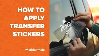 How to apply transfer stickers screenshot 3