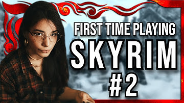 My Wife Plays Skyrim For The First Time | Part 2: Bleak Falls Barrow