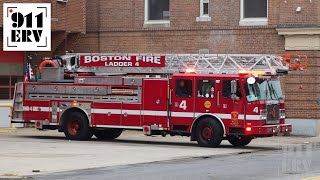 Weird Fire Truck Response w/ Boston Police by 911 ERV - Emergency Response Visuals 1,174 views 10 days ago 59 seconds