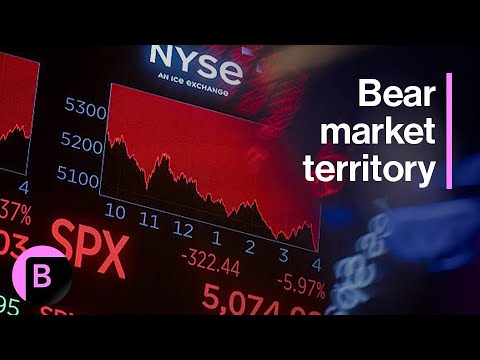 S&P 500 on Track to Close in a Bear Market