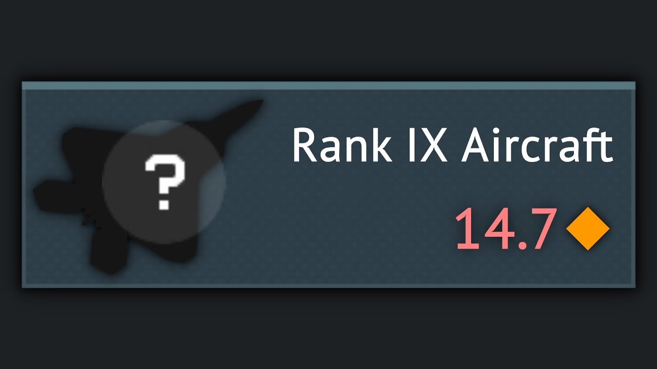 Rank 9 Real Rank IX Vehicles? - YouTube
