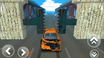 DEADLY RACE - Speed Super Car Bumps Challenge 3d Gameplay #1-5 Android IOS