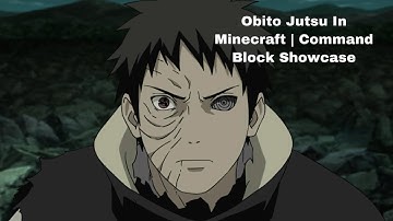 Obito Jutsu In Minecraft | MCPE/MCBE Command Block Showcase