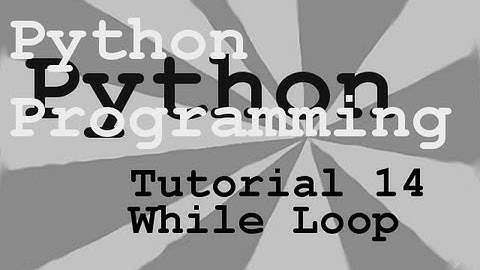 Python Tutorial 14