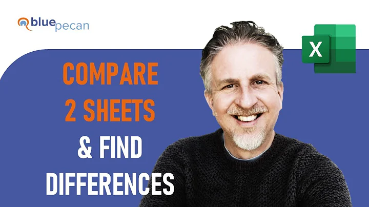 How to Compare Two Excel Sheets and Find Differences