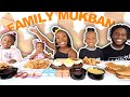 CHICK FIL A FAMILY MUKBANG | CHICK FIL A CRUNCH WRAP SUPREME TIKTOK HACK