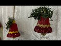 Era una serie de luces, Guirnalda de campanitas, Diy, Navidad 2022, Ideas para navidad, Artesanato