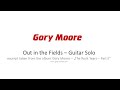 Gary Moore - Out in the Fields - Guitar Solo Cover
