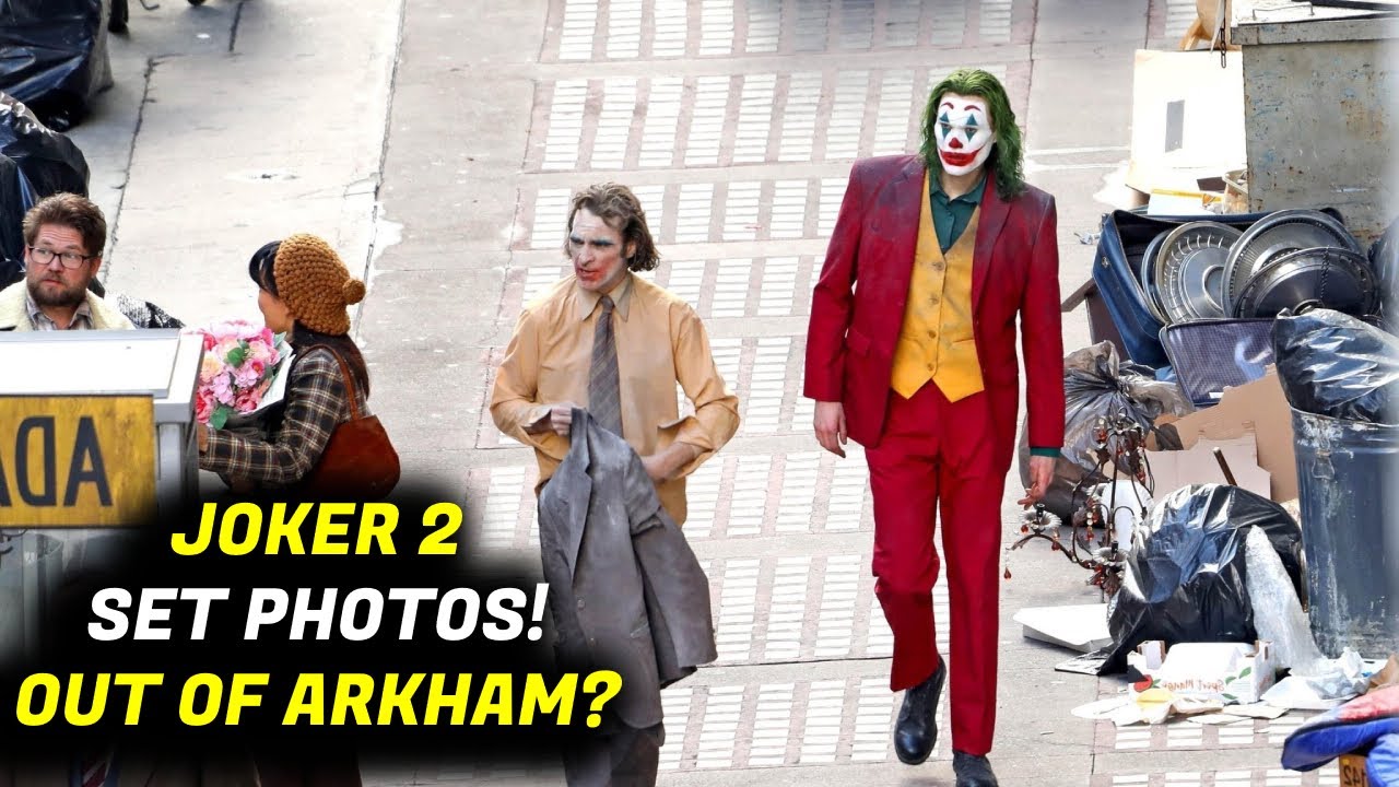 JOKER 2 Set Photos Video Show The Clown Prince Out Of Arkham Asylum JOKER 2 Set Photos Video Show The Clown Prince Out Of Arkham Asylum