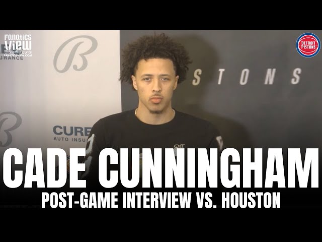 Pistons' Cade Cunningham Says Jalen Green's Trash Talk was 'All