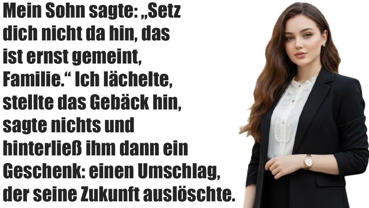 „Dieser Platz ist für echte Familie“ – Also ging ich… und nahm alles mit