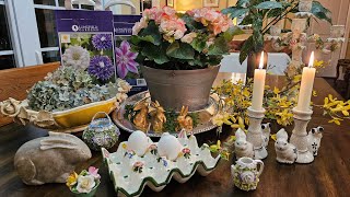 Spring Arriving Inside and Out - Seasonal Decor Inspiration and Flowers in the Garden by Stone Cottage Adventures 2,323 views 2 months ago 22 minutes