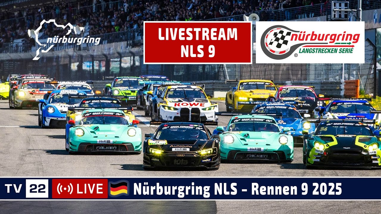 🇩🇪 LIVE: Nürburgring NLS mit Max Verstappen - Rennen 9: 57. ADAC Barbarossapreis (4h)