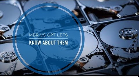 GPT নাকি MBR কোনটা ভালো [Bengali] Vamp Tech 360