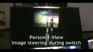 Steerable Multi-View Display