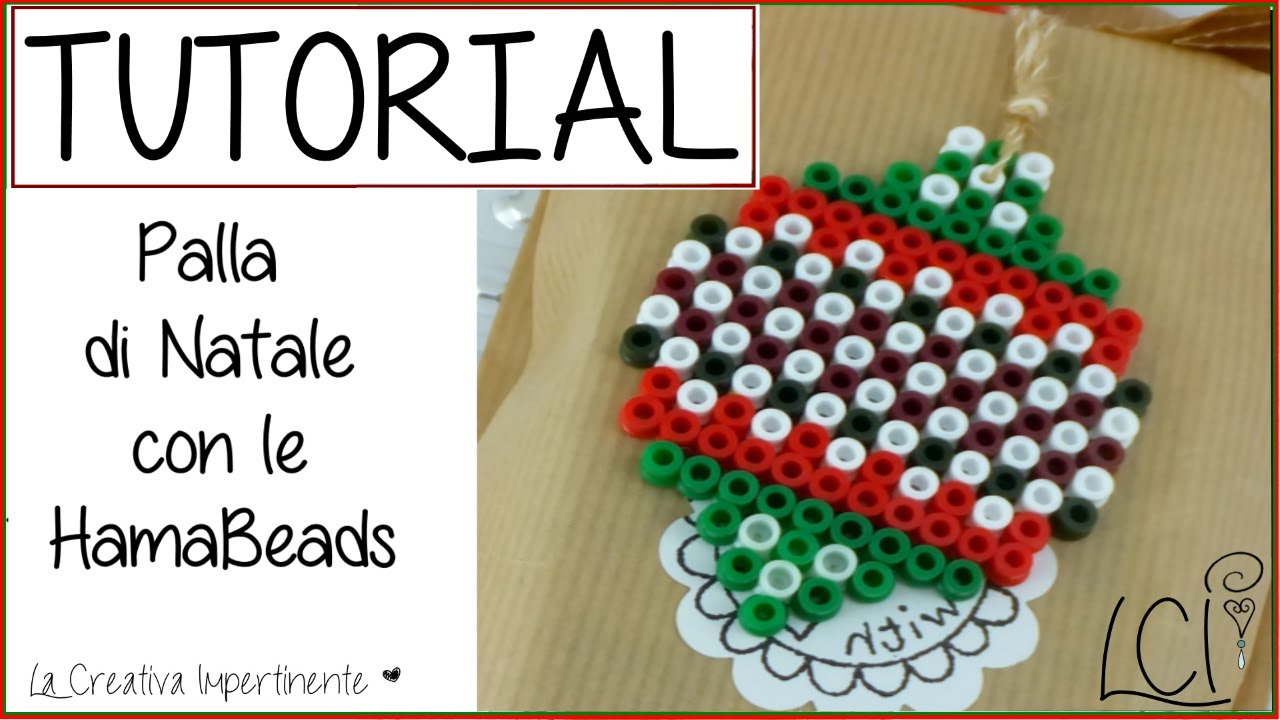 Lavoretti Per Bambini Pyssla Di Natale Maestro Alberto