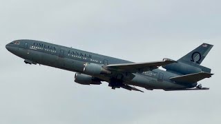 Omega DC-10 tanker taking off from KGTF. *N264DE* KGTF - PAED