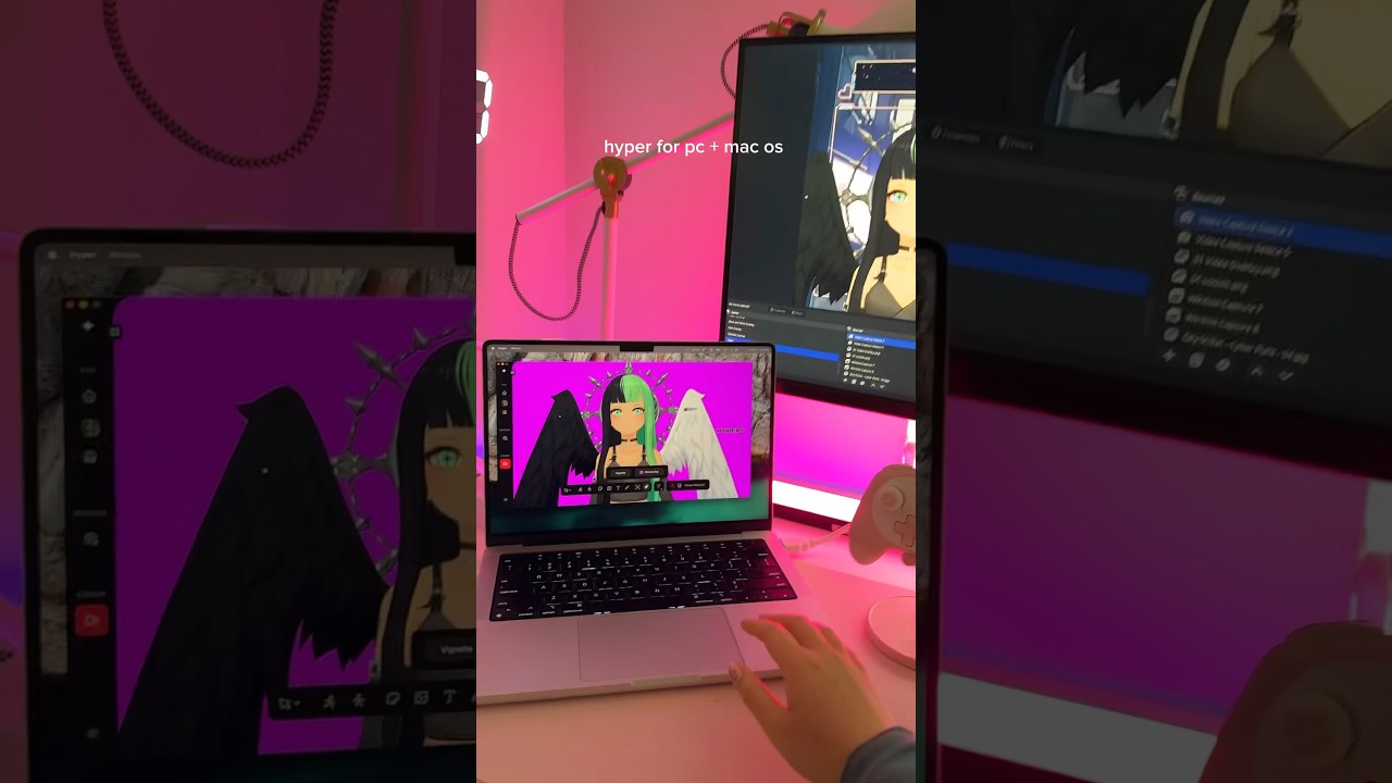 The best VTuber app on pc / desktop is coming soon! Waitlist for Hyper Online 😌 