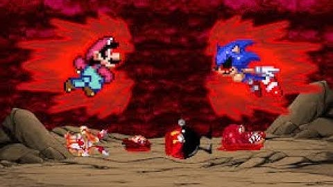 [Super Smash Flash 2 v0.8b] Rage Release - Mario Vs Sonic Part A