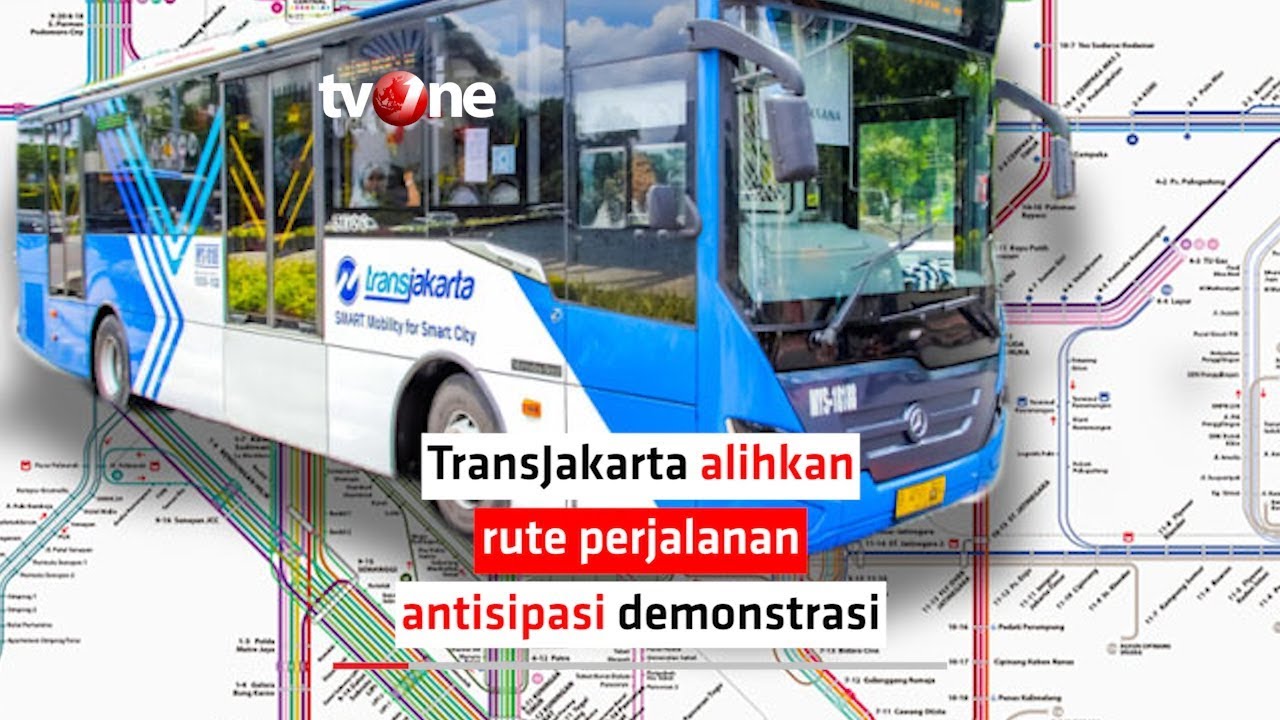 tv one live streaming free TransJakarta Alihkan Rute Perjalanan Antisipasi Demonstrasi