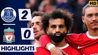 Everton vs Liverpool (2-0) All Goals Extended Highlights | Premier League 2023/24