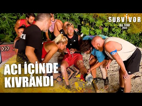 Yunus Emre Sakatlandı! | Survivor All Star 2024 70. Bölüm