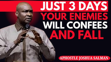 Your Enemies Will Confess — Send It Back with Sand in 3 Days | Apostle Joshua Selman Motivation