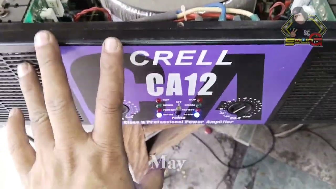 CRELL CA12 WALANG AUDIO OR NO SOUNDS PAANU AYUSIN,,ITO LANG PALA ANG SIRA
