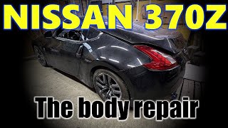 Nissan 370Z. Body Repair. Ремонт Кузова.