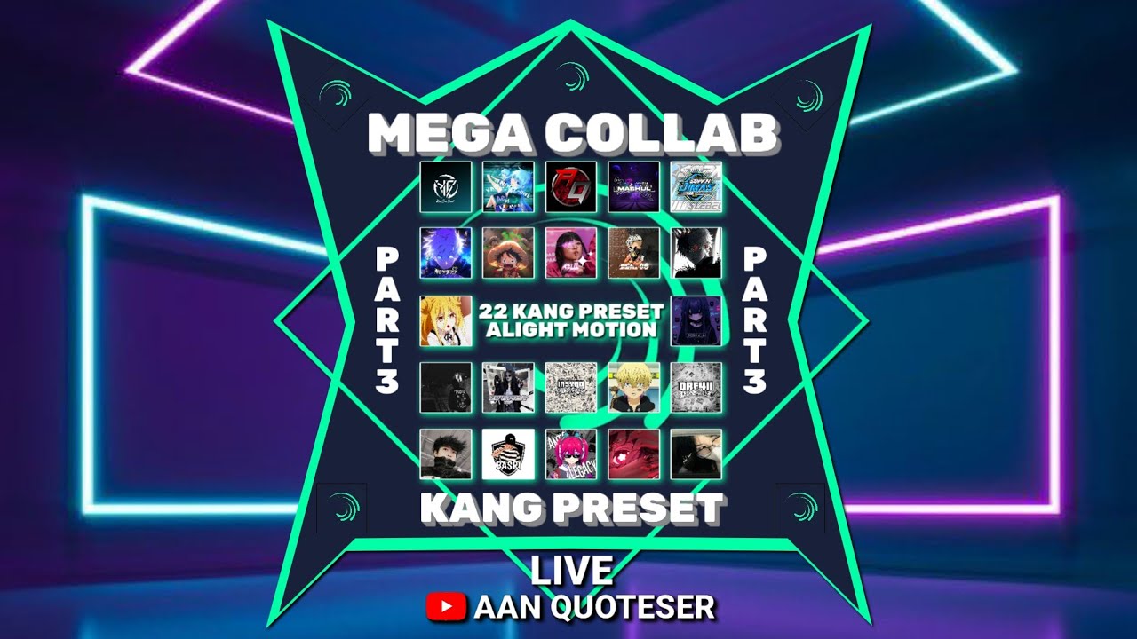 MEGA COLLAB 22 KANG PRESET INDONESIA || PART 3