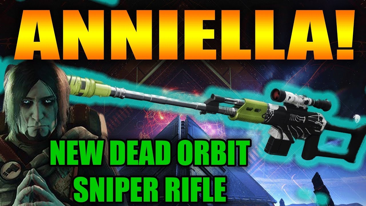 Destiny 2 | Anniella New Dead Orbit Sniper Rifle | PvP Gameplay Review