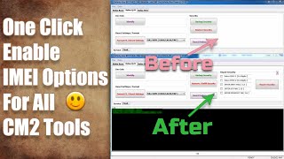 How to Enable IMEI Repair options in Infinity CM2 - One Click