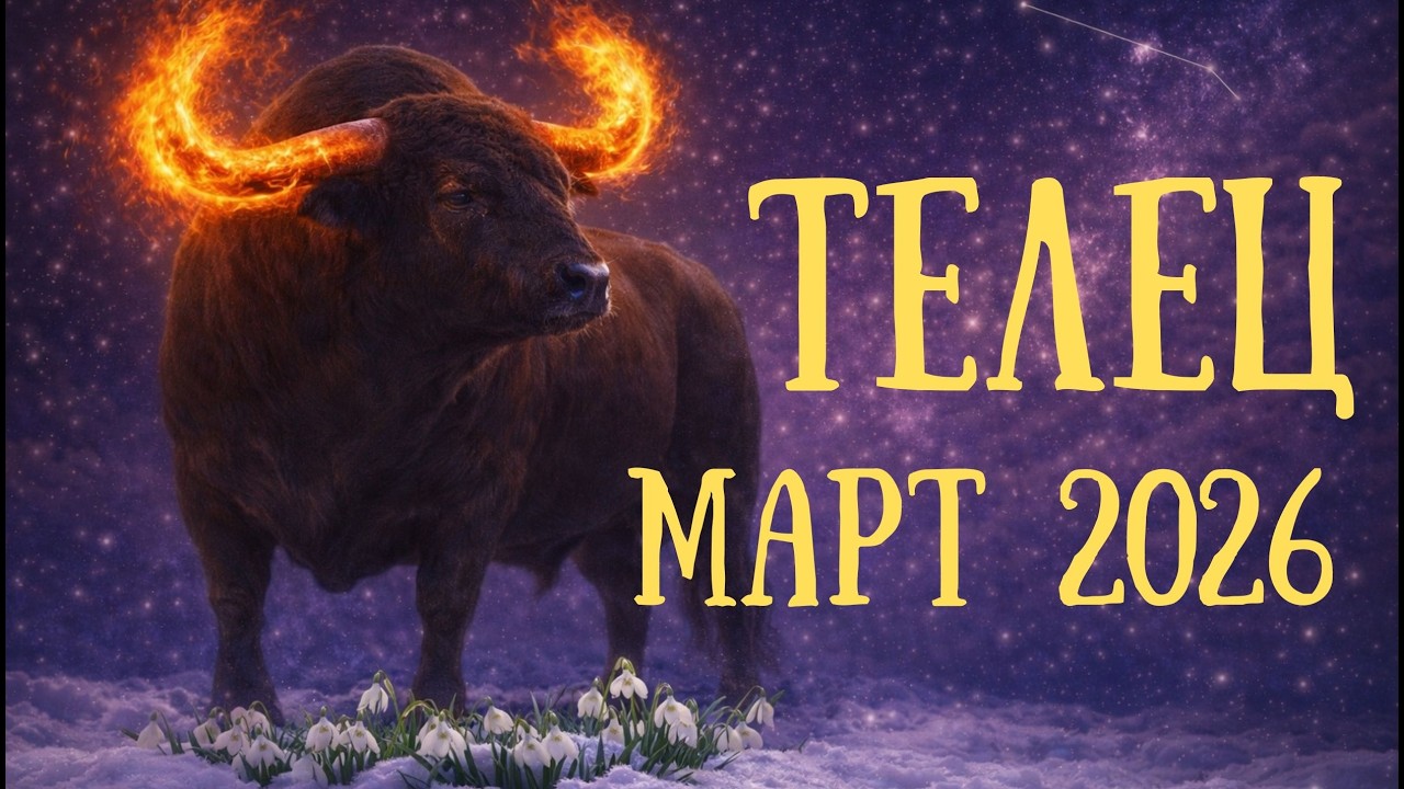♉ Телец Март 2026 — Тайный портал судьбы открыт | Телец, твой месяц невидимой власти