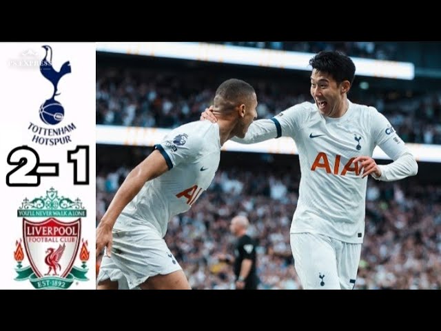 Tottenham vs Liverpool highlights - Reds for Jones and Jota, Son and Gakpo  score, Matip own goal 