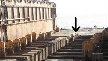 Docking/Undocking of a Science Vessel on a Floating Dry Dock