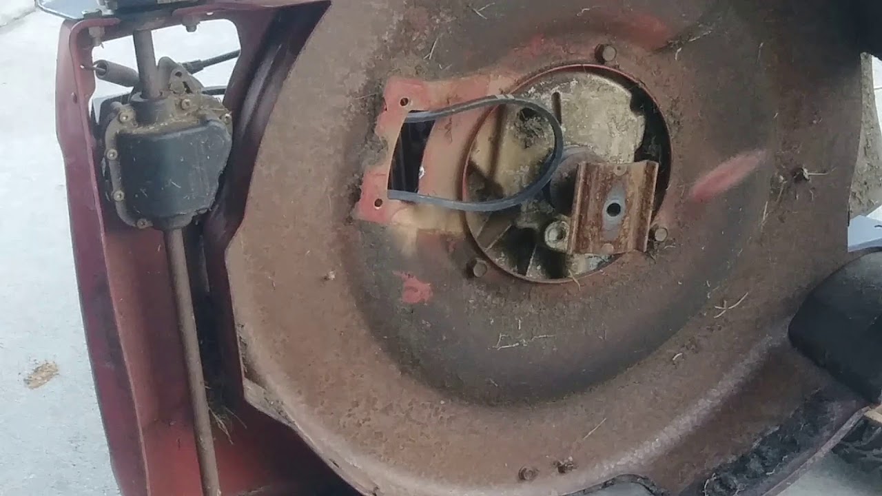 RDMJ.PARTE 2 .TORO RECYCLER 22".TRANSMISION NO SIRVE.