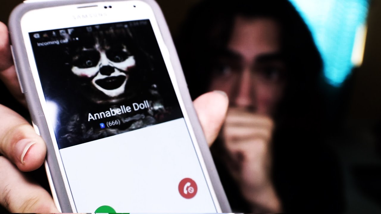 CALLING ANNABELLE DOLL!! *OMG SHE ACTUALLY ANSWERED* (THREATENED TO KILL ME)