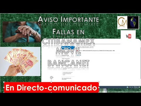 ?FALLAS EN CITIBANAMEX MOVIL Y BANCANET⛔ 1° SEPTIEMBRE 2020?