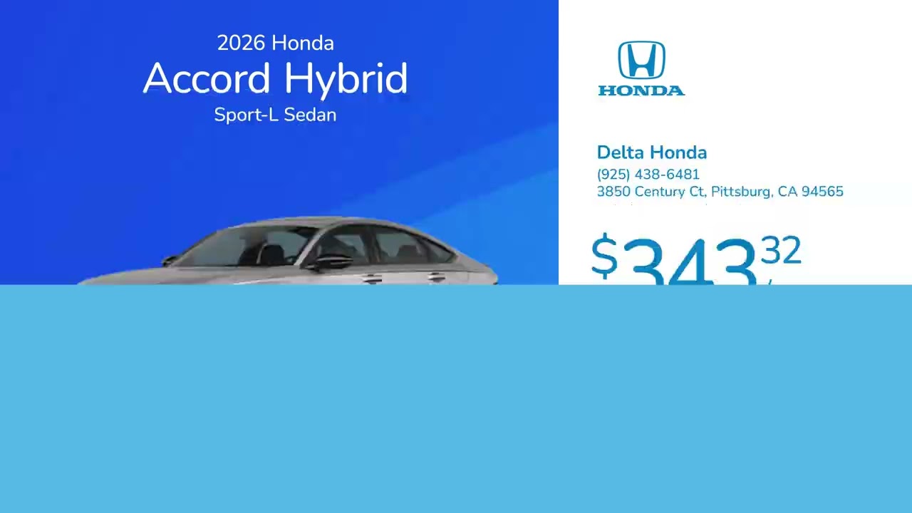 Honda Accord Hybrid 10/02/2026 8048400 - YouTube