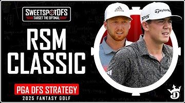 RSM Classic | SweetSpotDFS | PGA DFS Strategy