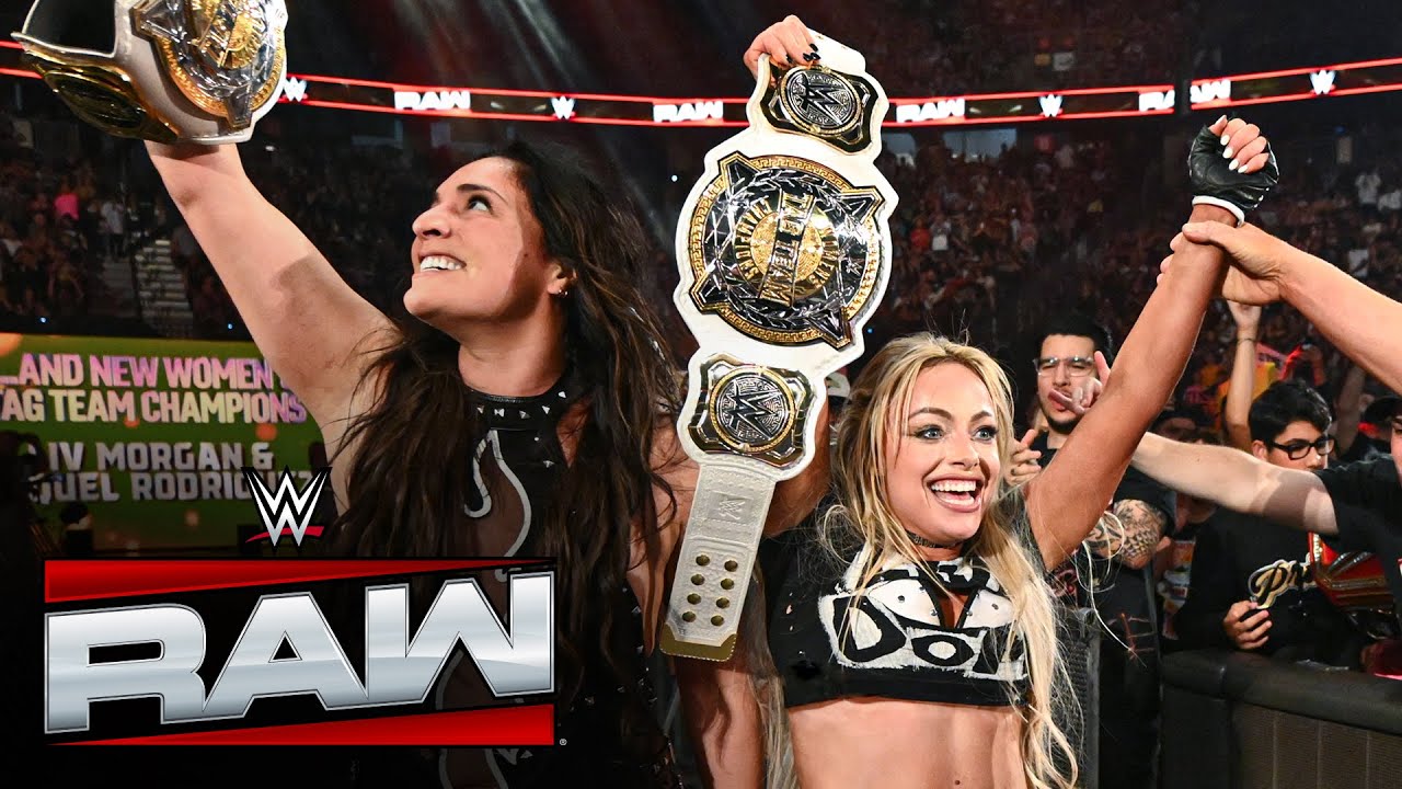 Liv Morgan & Raquel Rodriguez recuperan los Títulos Femeninos en Pareja; Becky Lynch traiciona a Lyra Valkyria
