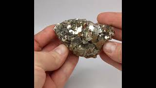 Vidéo: Pyrite, Huanzala, Pérou, 428 g