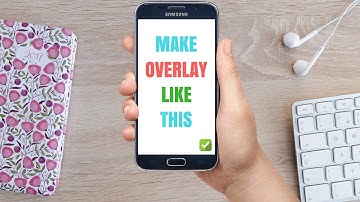 How to Add A Background Overlay to Vertical Videos On Android | Awesome Screen Record  on Android!